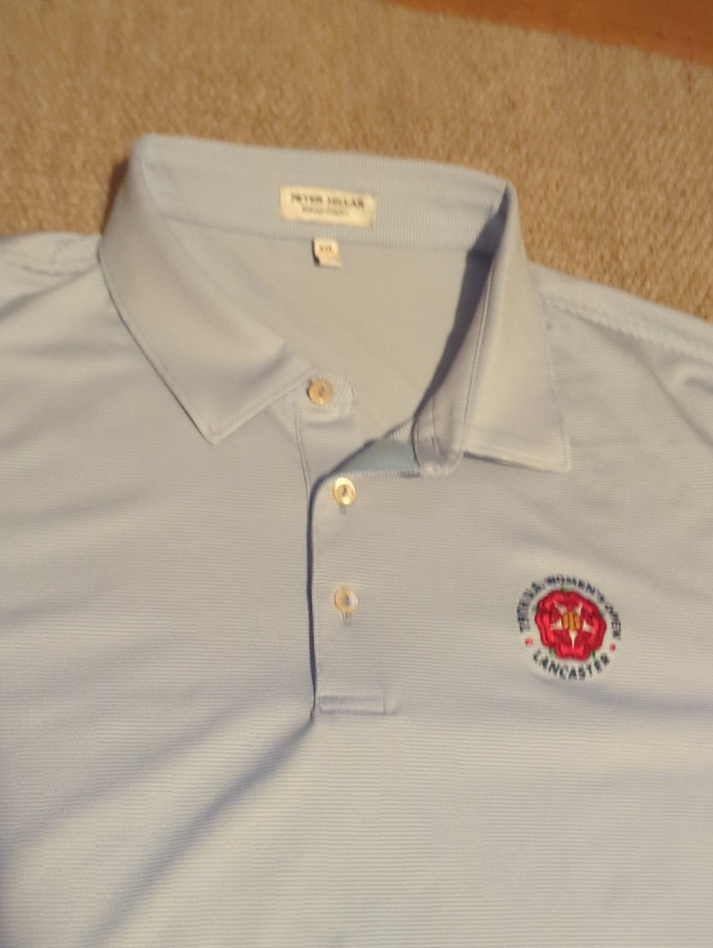 Men's Peter Millar 79th US Womens Open Lancaster Country Club Golf Polo Size XXL